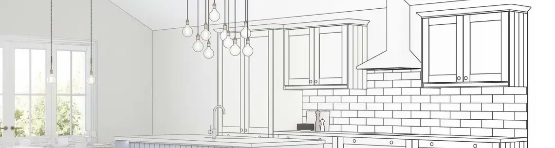 Kitchen cabinet shop drawings