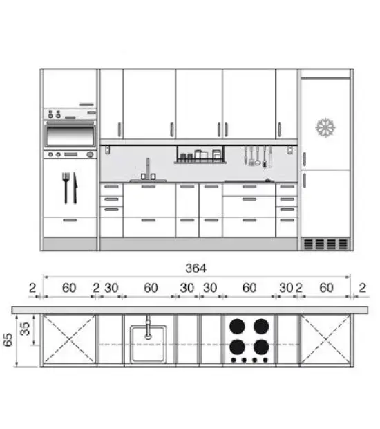 Kitchen Cabinet Drawings